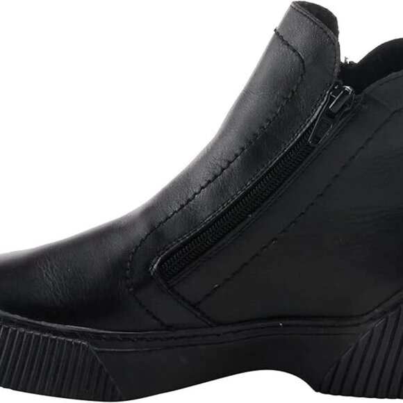 Spring Step Womens Kelko Leather Cozy‎ Ankle Booties Shoes BHFO 6792 Size 7.5-8 - Picture 4 of 5